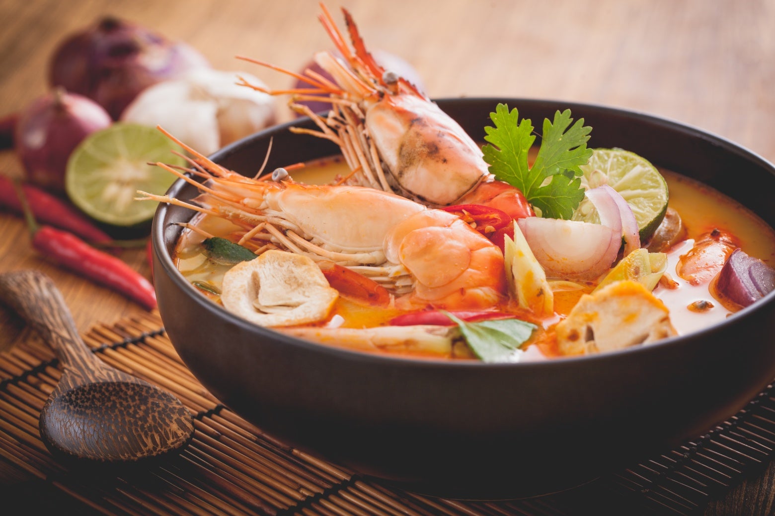 เมนูอาหาร 5 หมู่ - ต้มยำกุ้ง