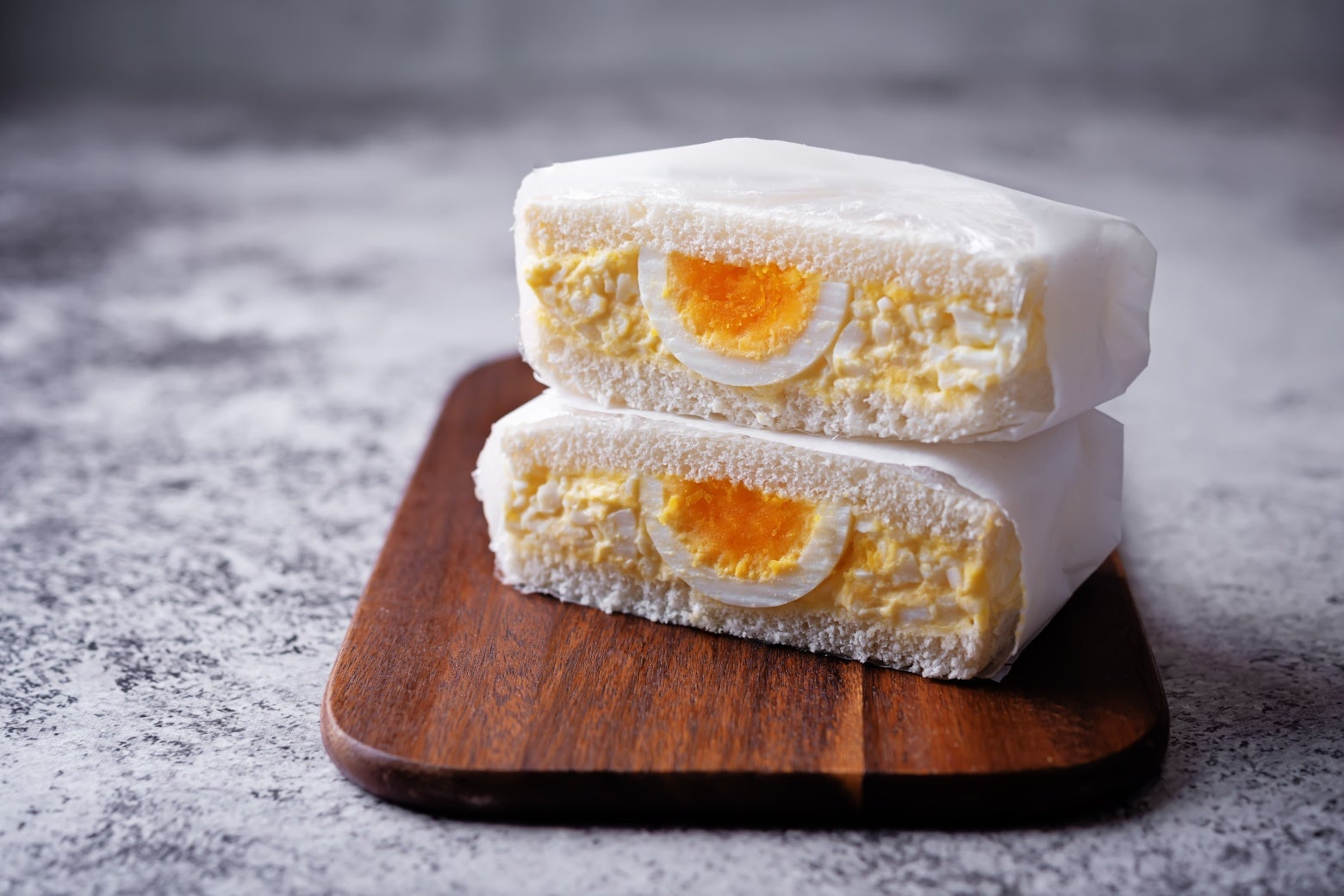 อาหารว่างสำหรับเด็ก แซนด์วิชไข่ต้ม