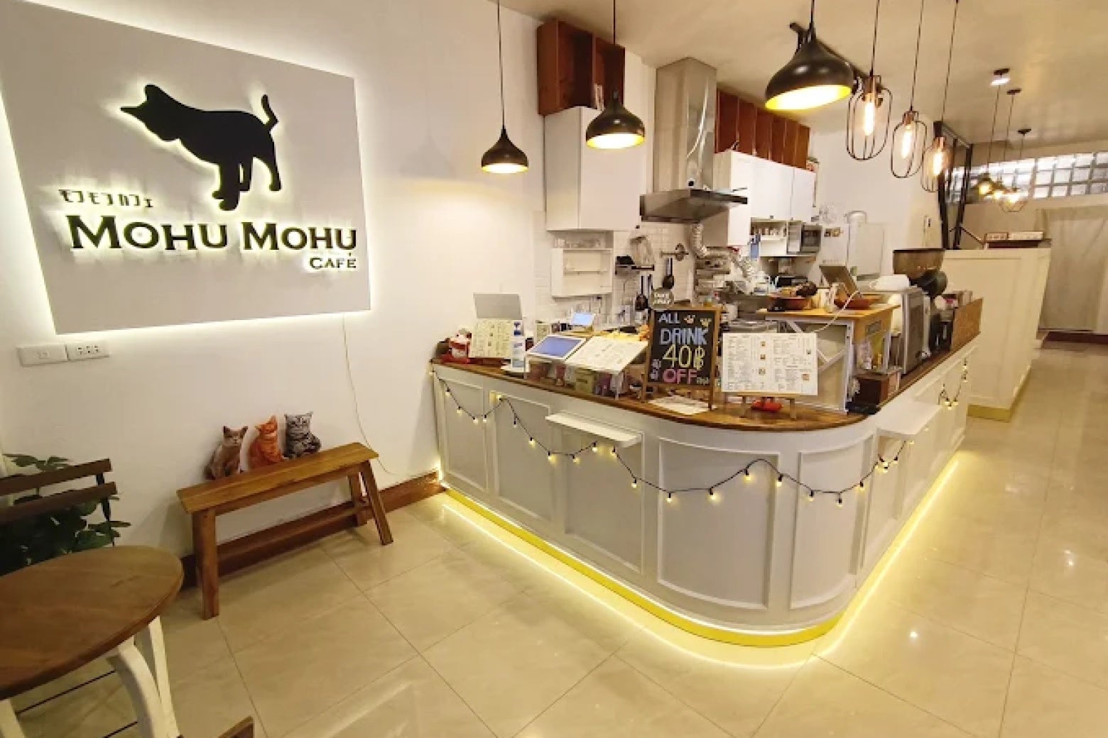 คาเฟ่แมว Mohu Mohu Cat Cafe