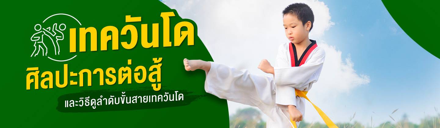 เทควันโดศิลปะต่อสู้เกาหลี พร้อมวิธีดูลำดับขั้นสายเทควันโด